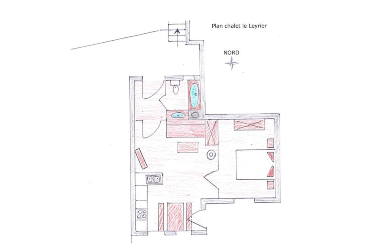 Le Leyrier Hameau Des Chazals Nevache Hautes Alpes Εξωτερικό φωτογραφία